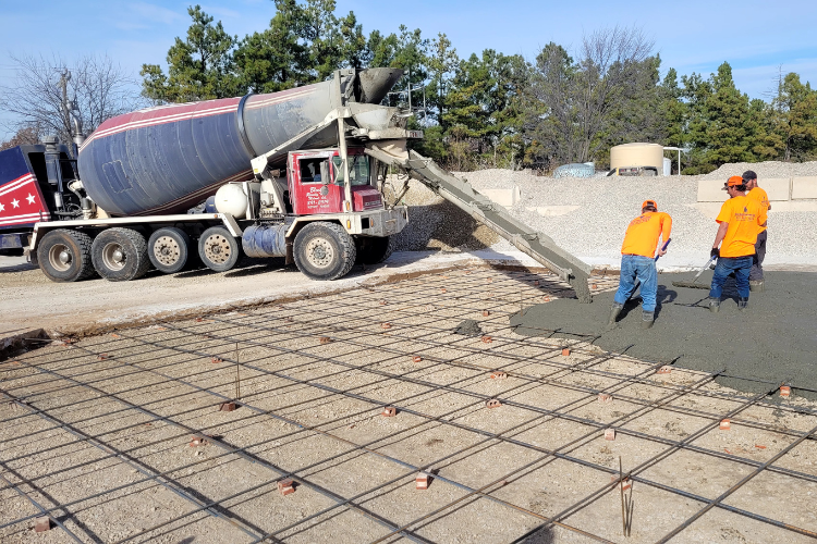 Dee Burton Concrete Services in Choctaw OK